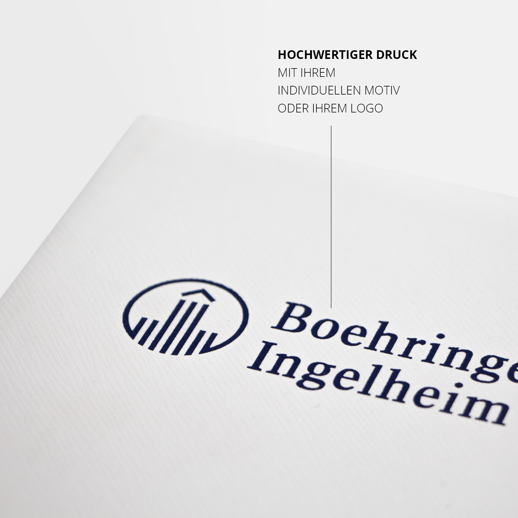 Hochwertiger Druck – Präziser Druck mit individuellem Logo oder Motiv. Perfekte Werbewirkung für Unternehmen, nachhaltig hergestellt.