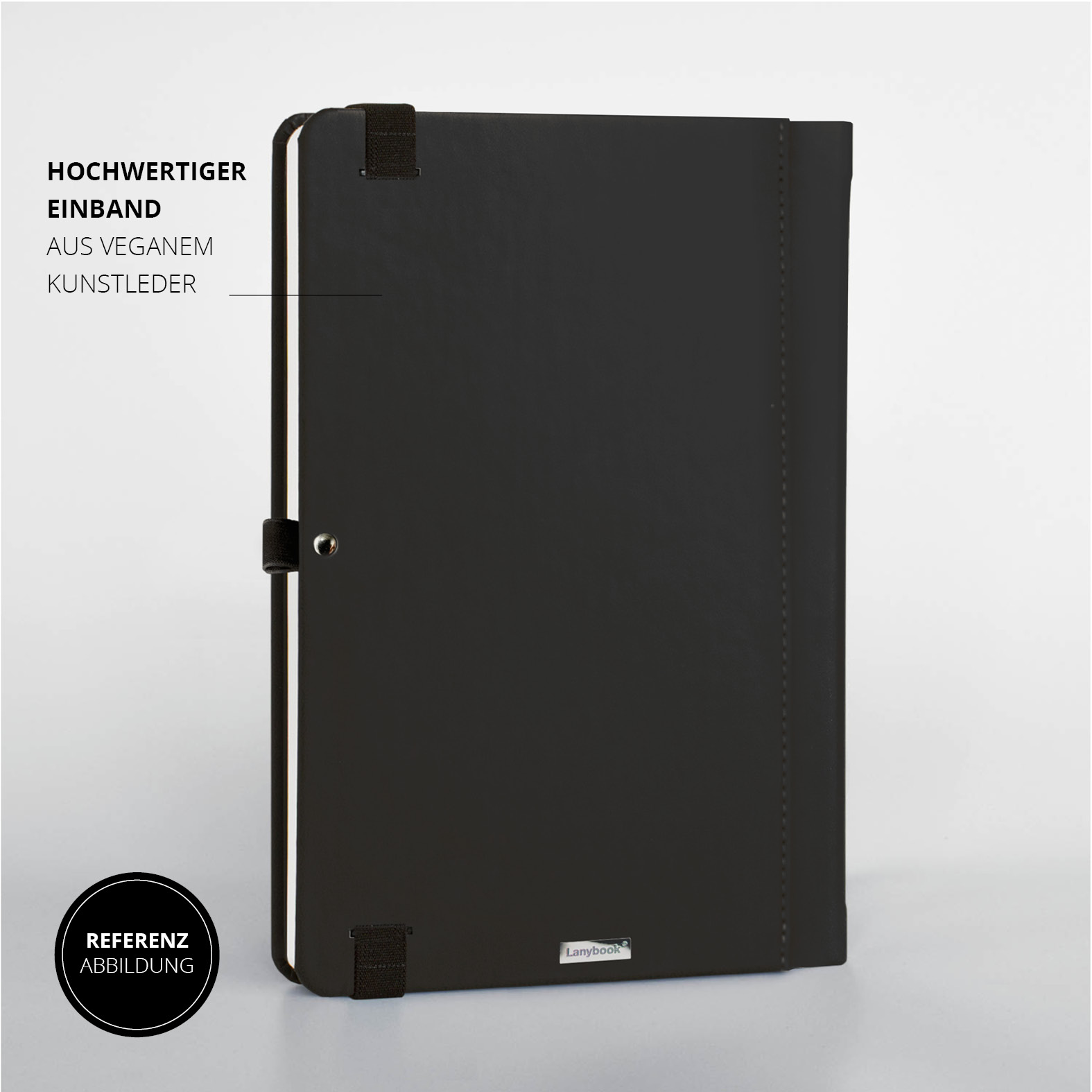 Mercedes-Benz Notizbuch mit 192 nummerierten Seiten aus FSC-zertifiziertem Recyclingpapier. Nachhaltig in Deutschland produziert.