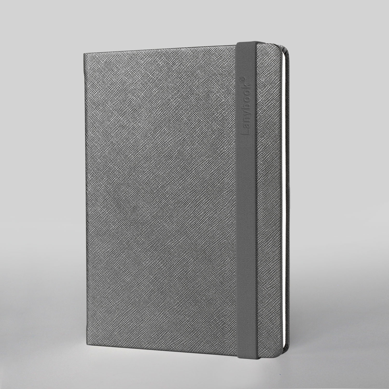 Lanybook Saffiano grau